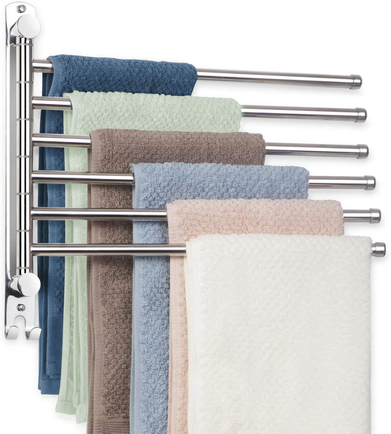 Wall Mounted Stainless Steel Bathroom Towel Rack