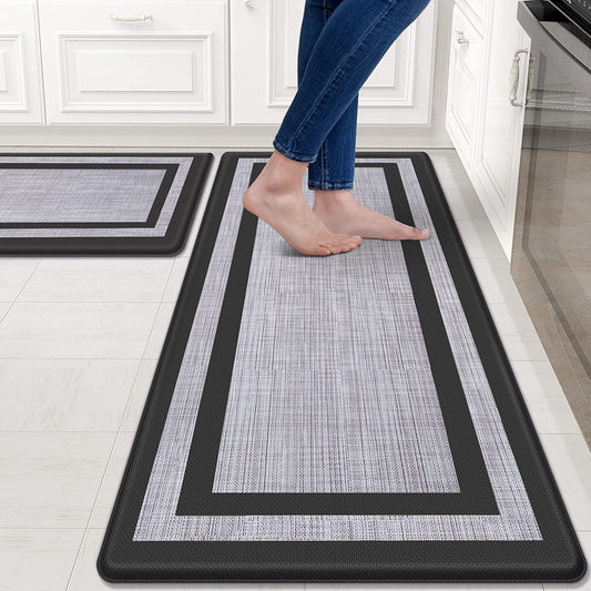 [2 PCS] Mattitude Kitchen Mat Non-Skid Waterproof Kitchen Mats and Rugs