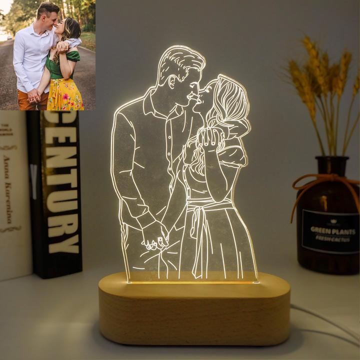 Personalized Love Lamp Gift